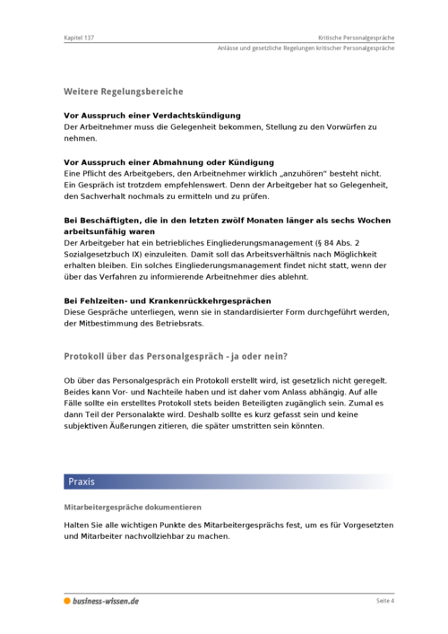 Kritische Personalgespräche - Management-Handbuch ...