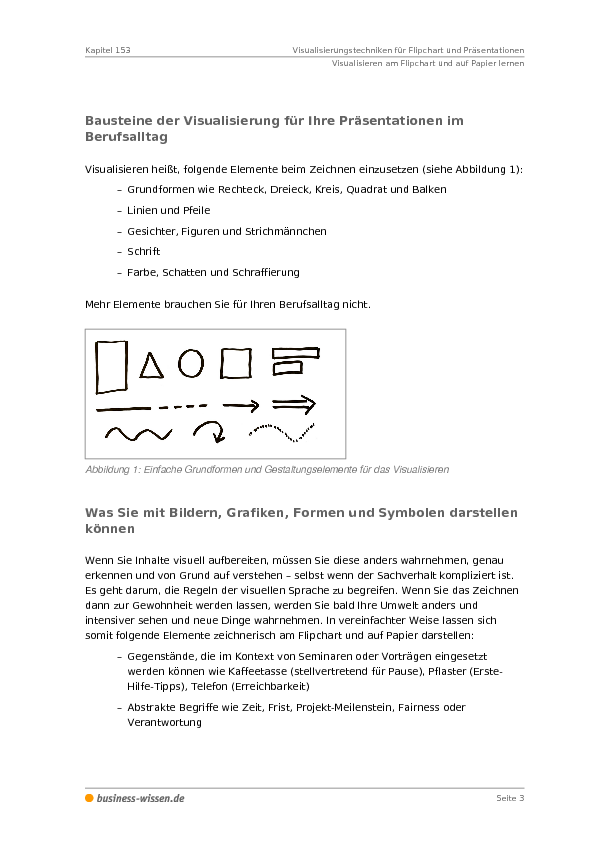 Visualisierungstechniken für Flipchart und Präsentationen ...
