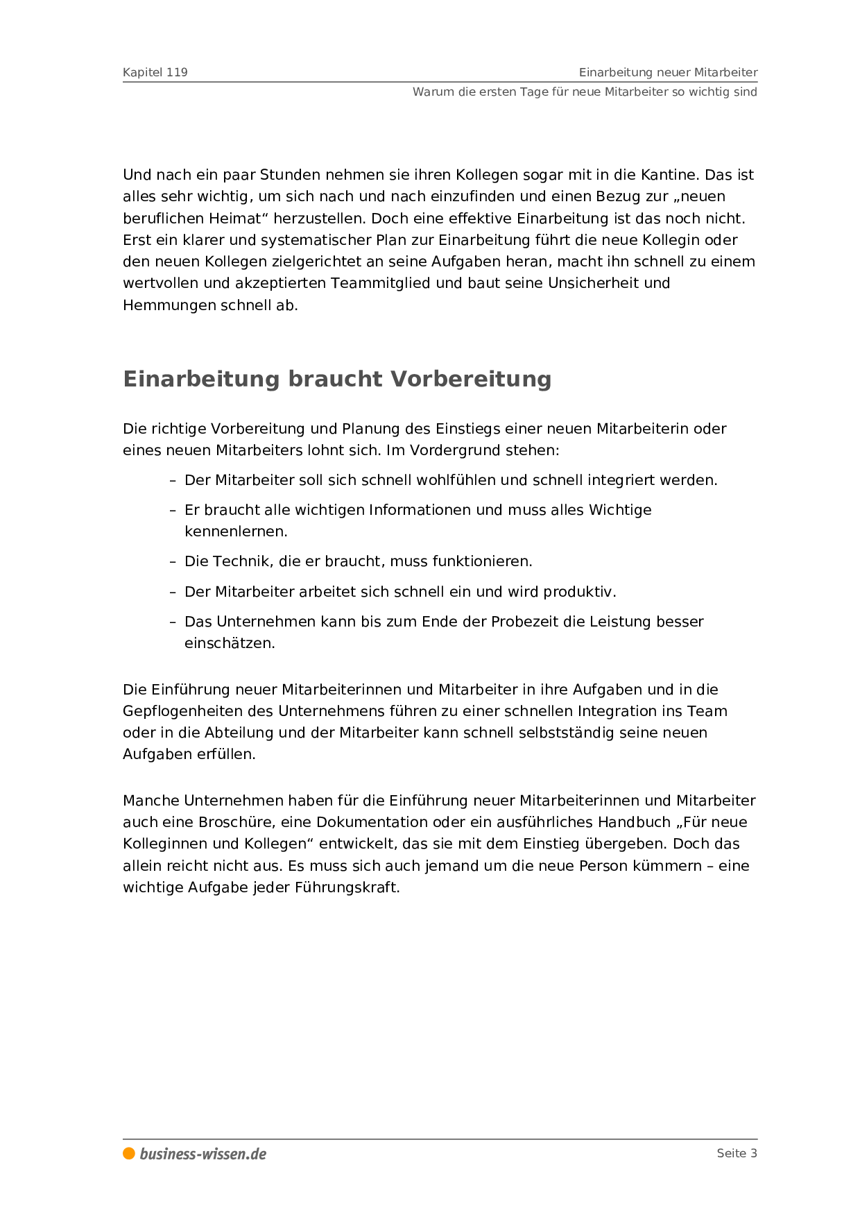 Einarbeitung neuer Mitarbeiter - Management-Handbuch ...