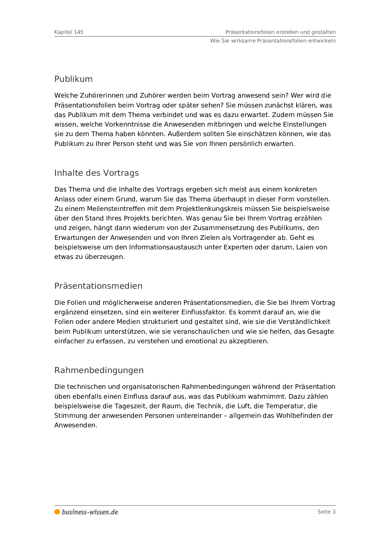 Prasentationsfolien Erstellen Und Gestalten Management Handbuch Business Wissen De