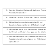 Führungskraft-Assistenz: Bearbeitung elektronischer Post
