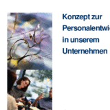 Muster-Konzept zur Personalentwicklung als Beispiel
