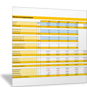 Abweichungsanalyse Deckungsbeitrag