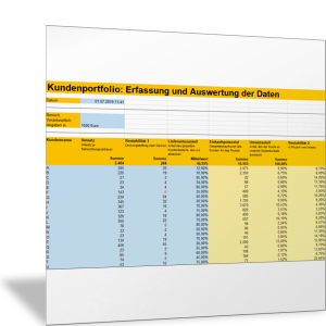 Kundenportfolio - Daten erfassen und auswerten