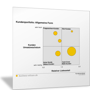 Darstellung und Visualisierung Kundenportfolio-Diagramme
