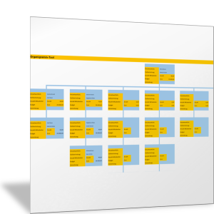Organigramm mit Excel darstellen