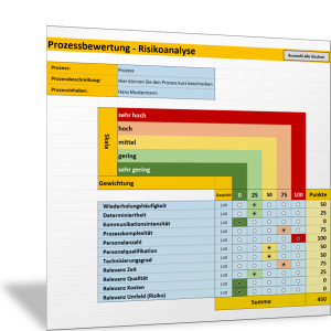 Prozessrisiken bewerten