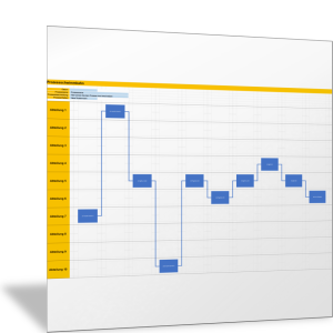 Vorlage für Swimlane-Diagramm