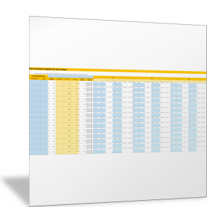 Excel-Tool: Plan-Ist-Kosten-Vergleich für mehrere Prozessschritte