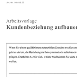 Kundenbeziehung aufbauen