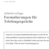 Formulierungen für Telefongespräche – Vorlage – business-wissen.de