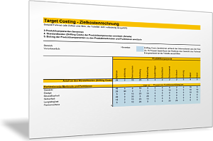 Beispiel für die Zielkostenrechnung (Target Costing)