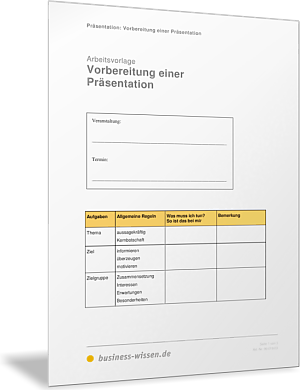 Präsentationen vorbereiten