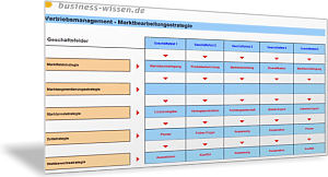 Marktbearbeitungsstrategien darstellen
