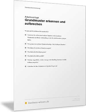 Grundmuster erkennen und aufbrechen