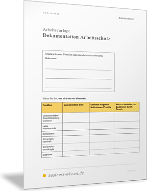 Dokumentation Arbeitsschutz