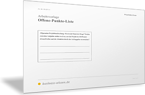 Offene-Punkte-Liste