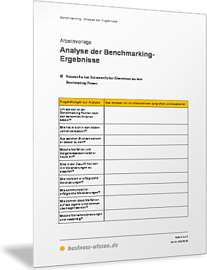 Analyse der Benchmarking-Ergebnisse