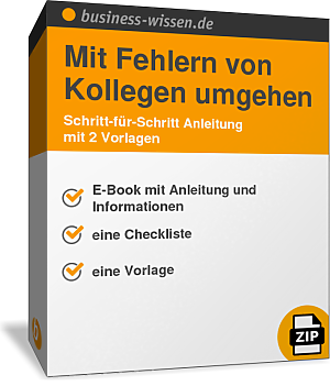 Mit Fehlern von Kollegen umgehen