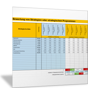 Unternehmensziele und -strategien bewerten