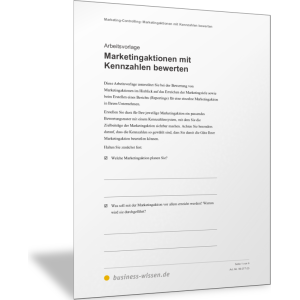 Marketingaktionen mit Kennzahlen bewerten