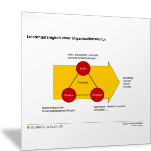 Leistungsfähigkeit einer Organisationskultur