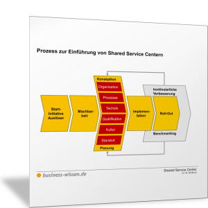 Prozess zur Einführung von Shared Service Centern