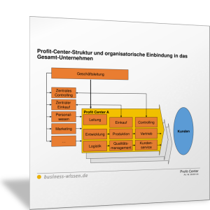 Profit-Center-Struktur und organisatorische Einbindung in das Gesamt-Unternehmen