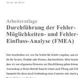 FMEA durchführen
