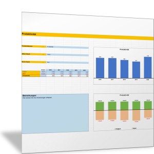 Produktivitätskennzahl durch Input-Output-Vergleich berechnen
