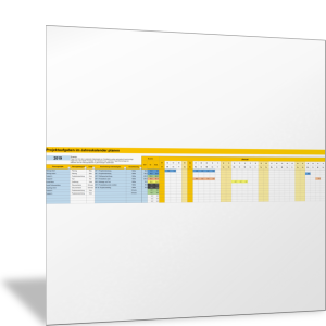 Projektaufgaben im Jahreskalender planen