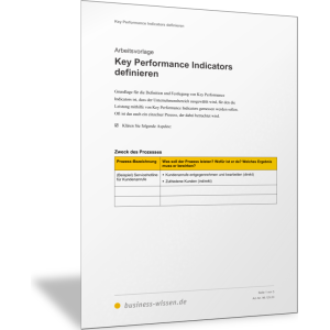 Key Performance Indicators definieren