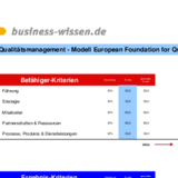 Modell European Foundation for Quality Management (EFQM)