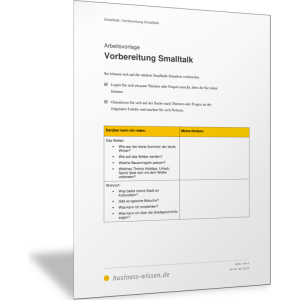Vorbereitung Smalltalk