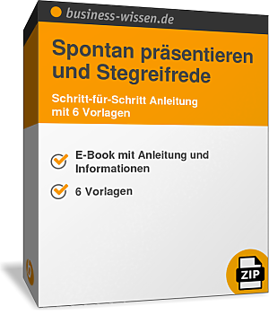 Spontan präsentieren und Stegreifrede
