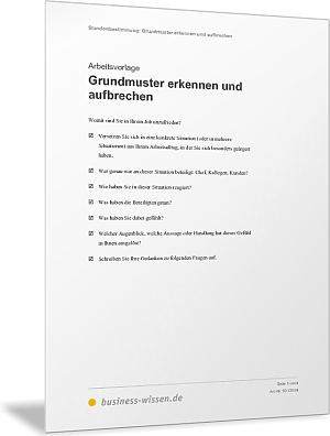 Grundmuster erkennen und aufbrechen