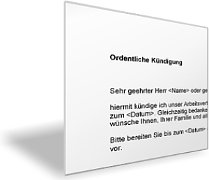 Kündigung durch Arbeitnehmer