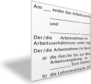 Ausgleichsquittung bei Kündigung