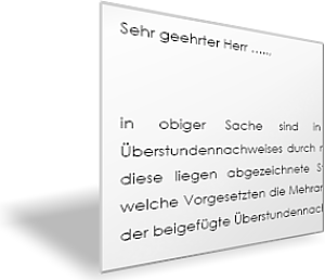 Vergütung aus Mehrarbeit geltend machen