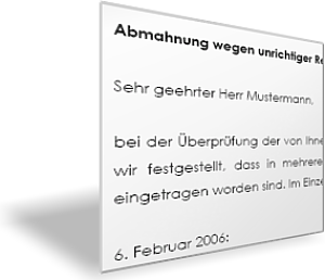 Abmahnung wegen falscher Reisekostenabrechnung