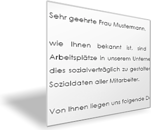 Sozialdatenabfrage bei betriebsbedingter Kündigung
