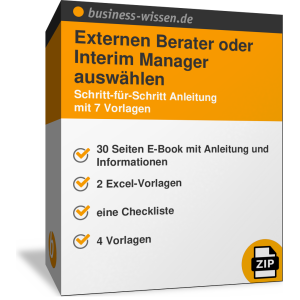 Externen Berater oder Interim Manager auswählen