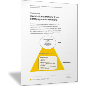 Standortbestimmung Ihres Beratungsunternehmens