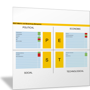 PEST-Matrix und Bewertung (Beispiele)