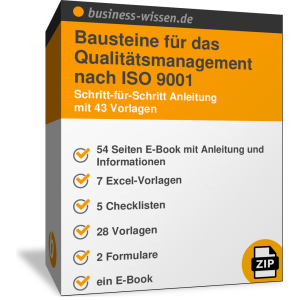 Bausteine für das Qualitätsmanagement nach ISO 9001