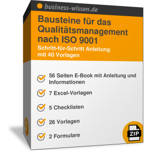 Bausteine für das Qualitätsmanagement nach ISO 9001