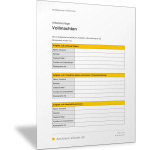Vollmachten