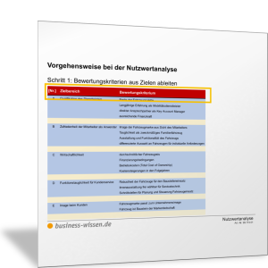 Nutzwertanalyse: Anschauliche Schritt-für-Schritt-Anleitung