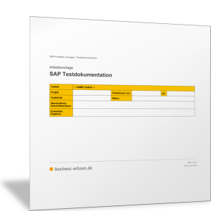 SAP Testdokumentation