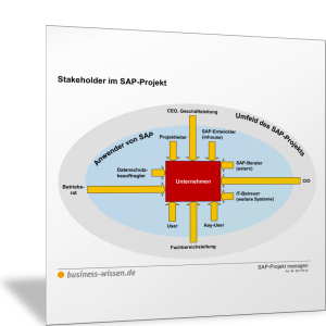 Übersicht zu Stakeholdern im SAP-Projekt